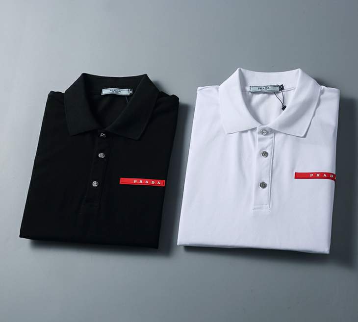 Picture of Prada Polo Shirts Short _SKUPradaM-3XL14mr0425785